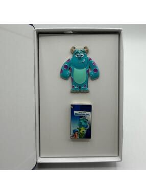 Disney Pin - Monsters, Inc. - VHS Two Pin Set with Collectors Box
